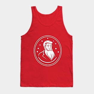 Santa Claus Modern Look Tank Top